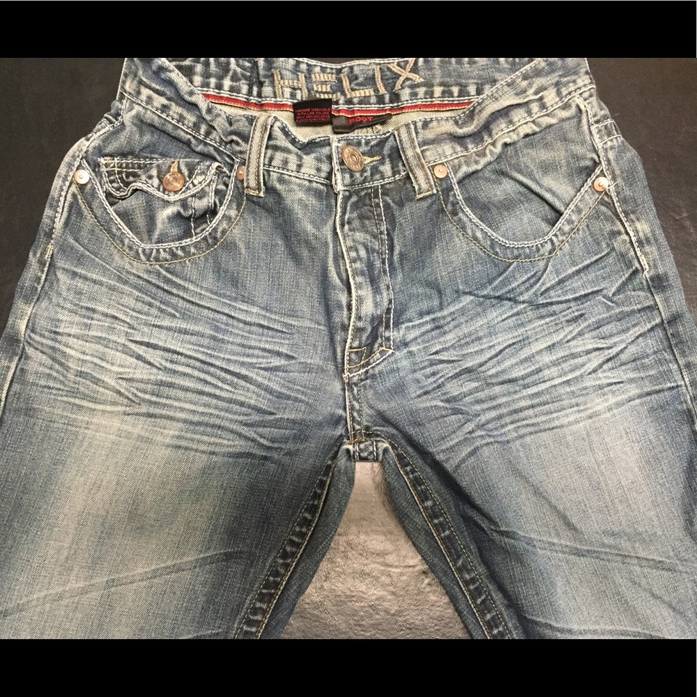 Men’s Helix jeans 32/34 bootcut. Like new.